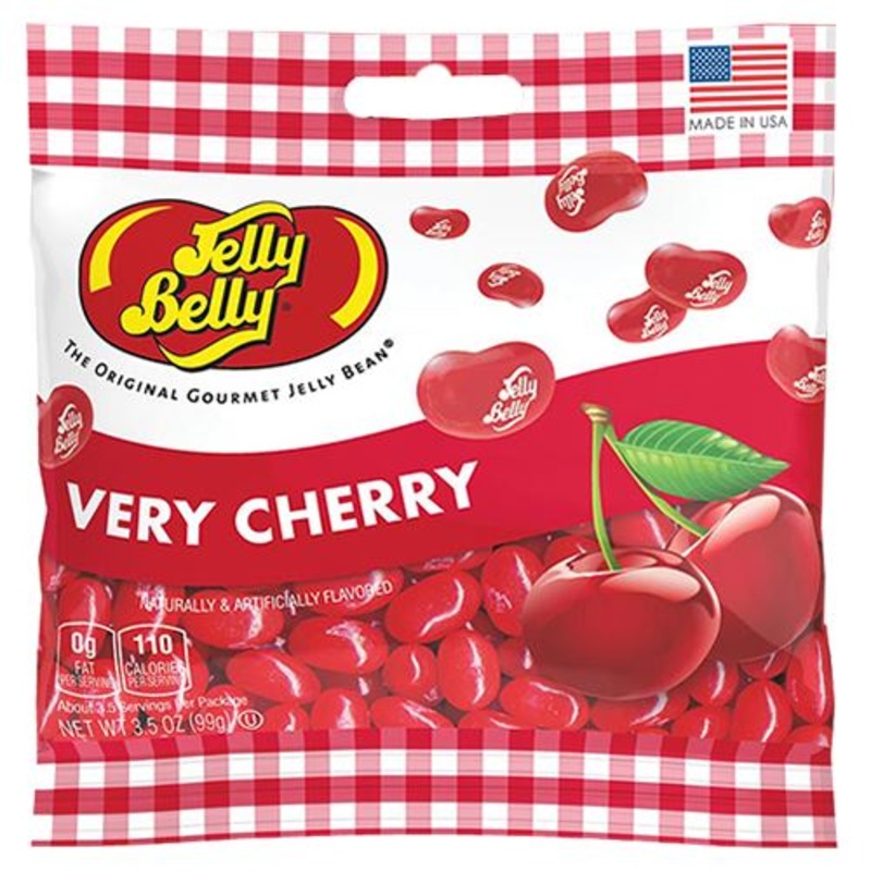 Jelly Belly Very Cherry Jelly Beans – 3.5-oz. Bag