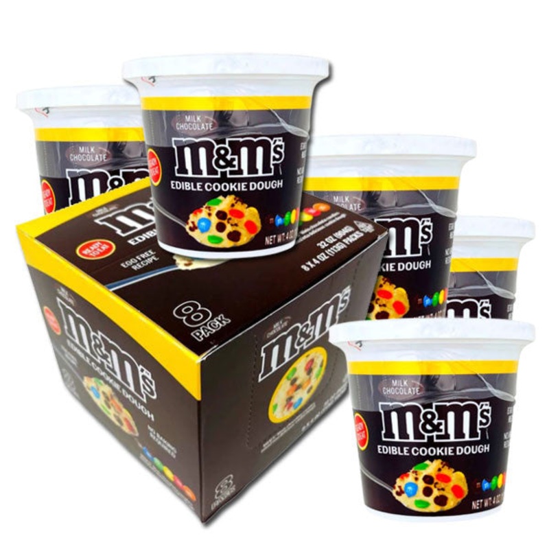 M&Ms Spoonable Cookie Dough – 4oz / 8ct
