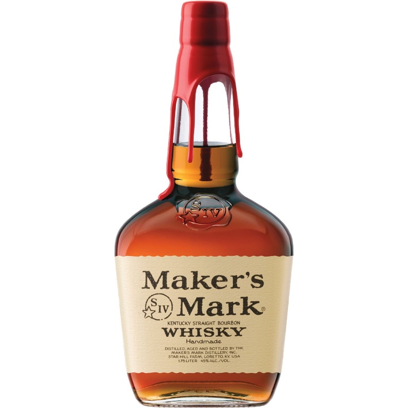 Maker’s Mark Bourbon Whisky, 1.75 L