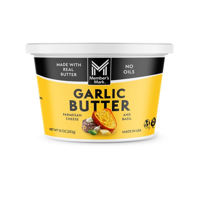 Member’s Mark Garlic Butter With Parmesan Cheese & Basil,10 oz.