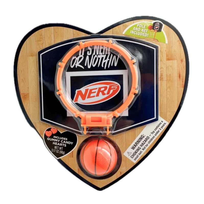 NERF Basket Ball Heart Box – 3.17oz
