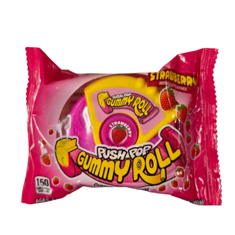 Push Pop Gummy Roll