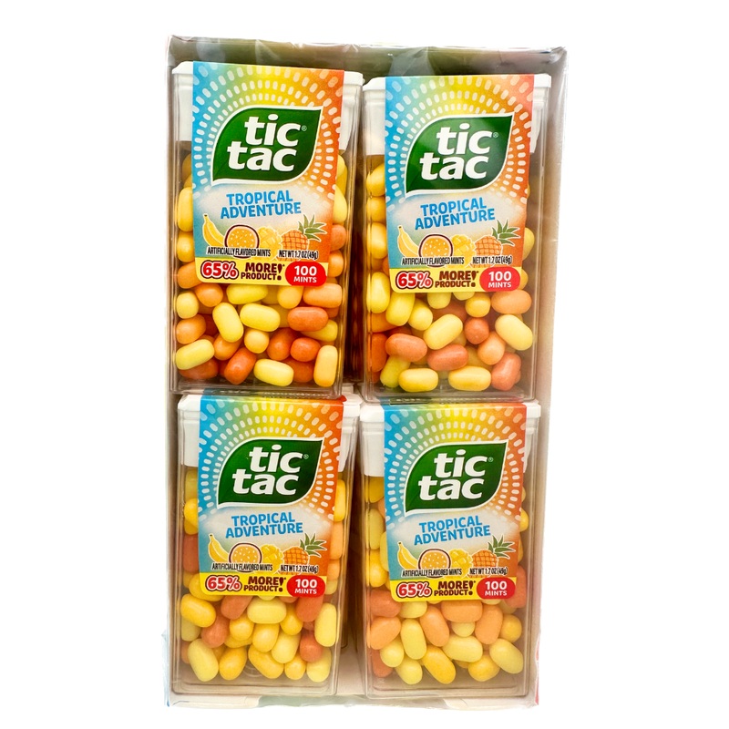 Tic Tac Tropical Adventure – 1.7oz / 12ct