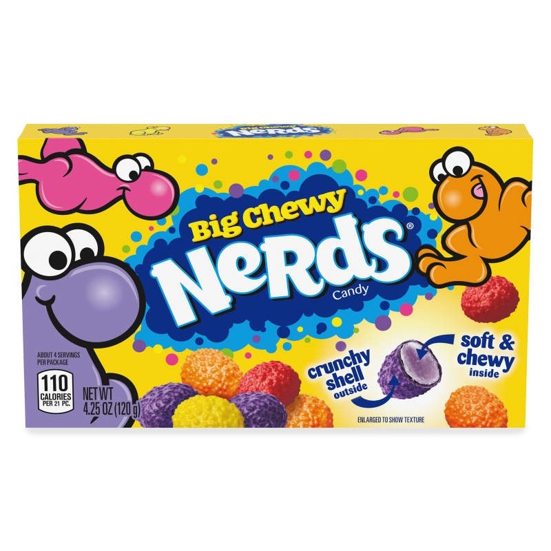 Big Chewy Nerds – 4.25-oz. Theater Box