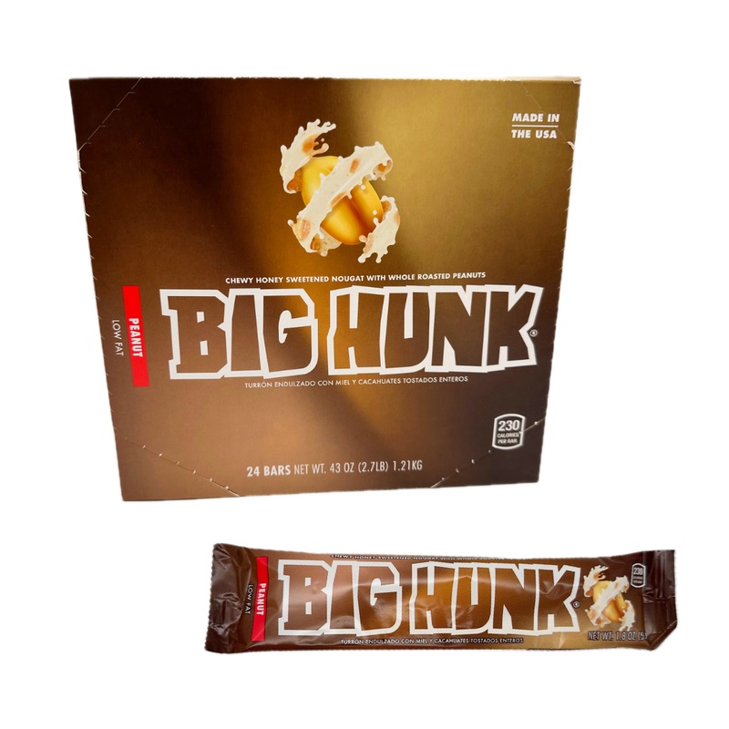 Big Hunk Candy Bar – 1.8oz / 24ct