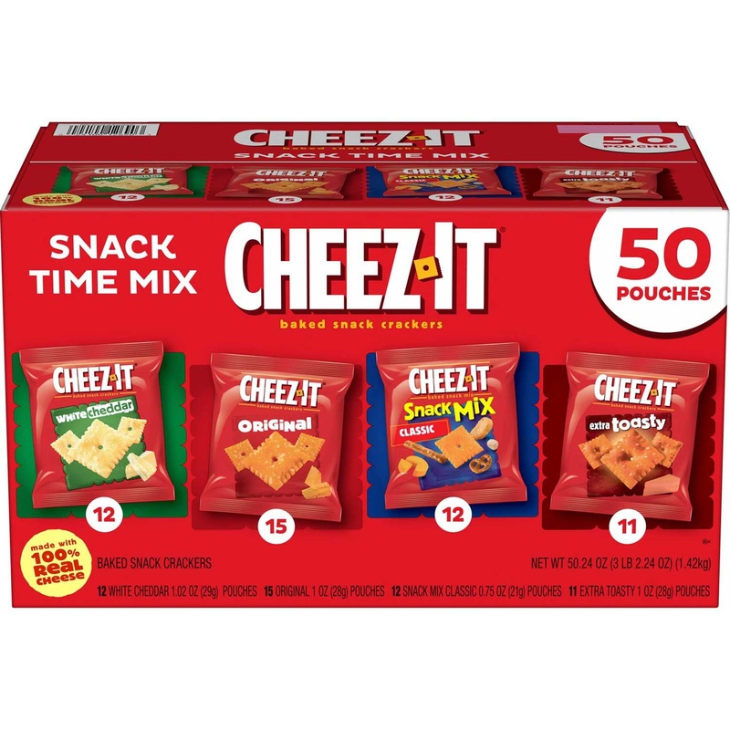 Cheez-It Snack Time Mix Variety Pack, 1 oz., 50 pk.