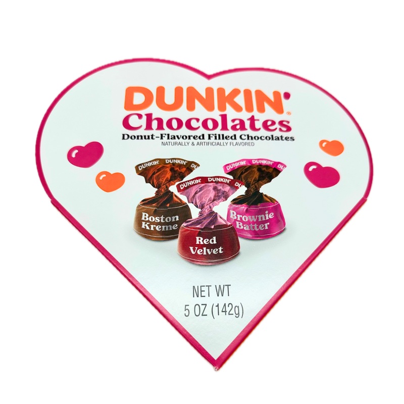 Dunkin Chocolates Heart Box 5oz
