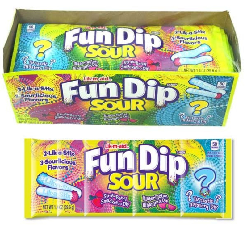 Fun Dip Sour 24 Count