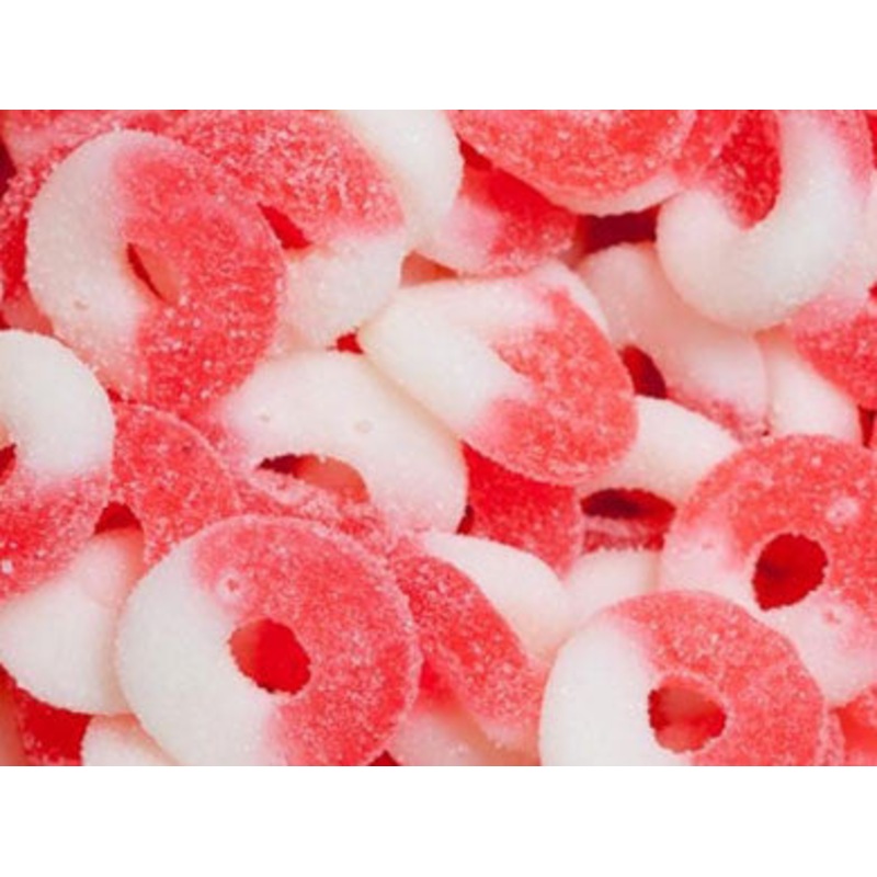 Gummy Melon Rings 4lb Bag