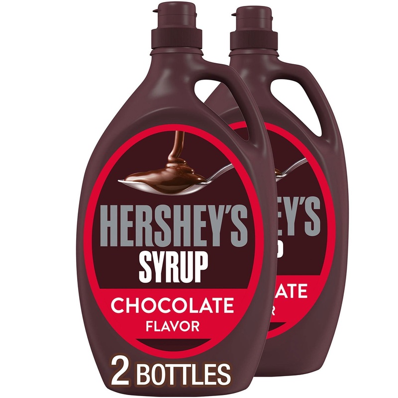 HERSHEY’S Chocolate Syrup, 48 oz., 2 pk.