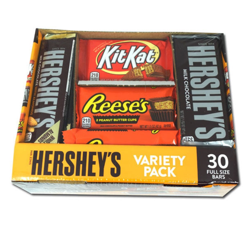 Hershey’s Variety Candy Bars 30 Count