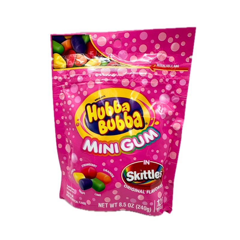 Hubba Bubba Skittles Mini Gum – 8.5oz