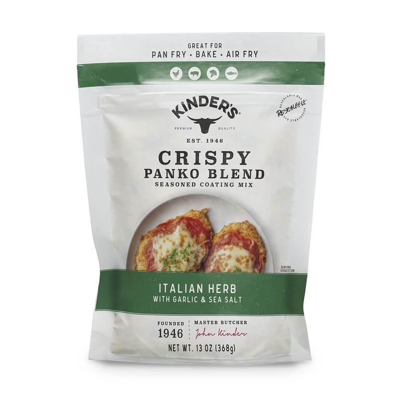 Kinder’s Crispy Panko Blend, Italian Herb with Garlic and Sea Salt, 13 oz.