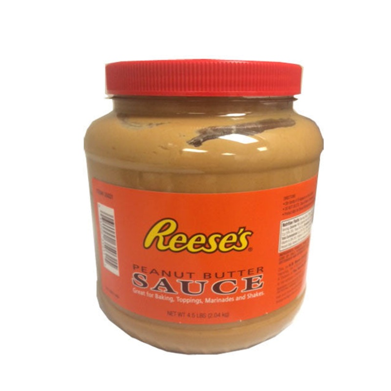 Reese’s Peanut Butter Sundae Topping 4.5lb (Clear Jar)