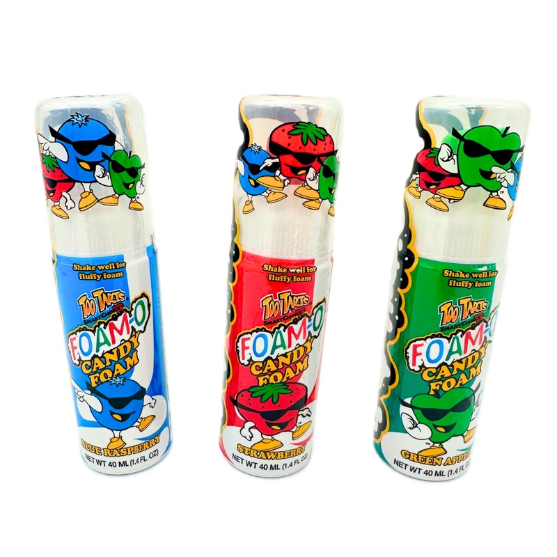 Too Tarts Foam-O Candy Foam – 1.4oz / 12ct