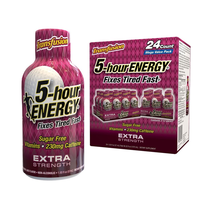 5-hour ENERGY Shot, Extra Strength, Transfusion 1.93 fl. oz., 24 pk.
