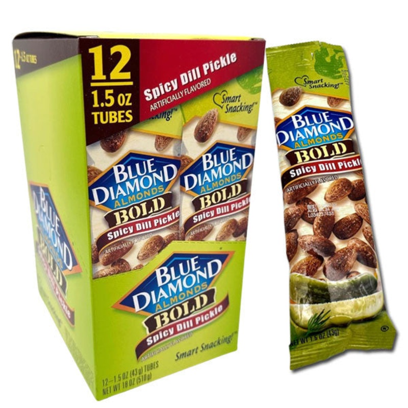 Blue Diamond Almonds Bold Spicy Dill Pickle – 1.5oz / 12ct