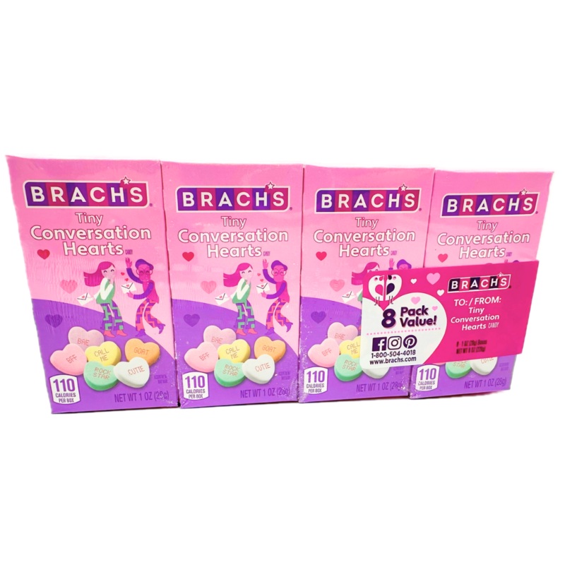 Brach’s Tiny Conversation Hearts – 1oz / 8ct