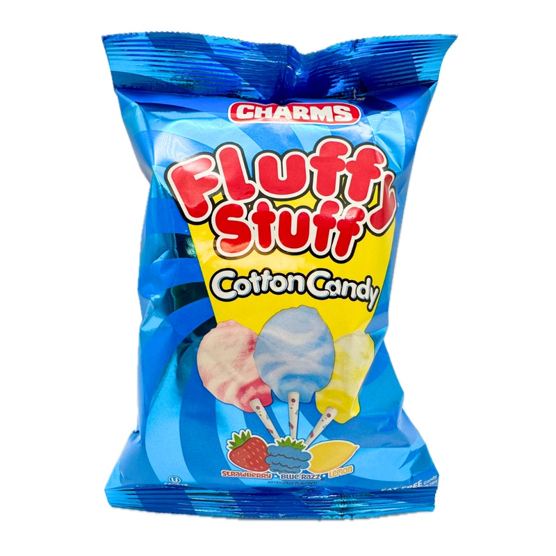 Charms Fluffy Stuff Cotton Candy – 2.5oz