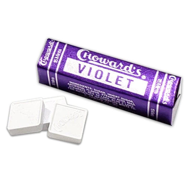 Choward’s Violet Mints – 15-Piece Pack