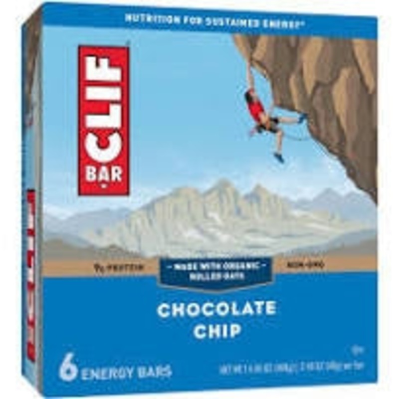 Clif Bar – Chocolate Chip 12/box