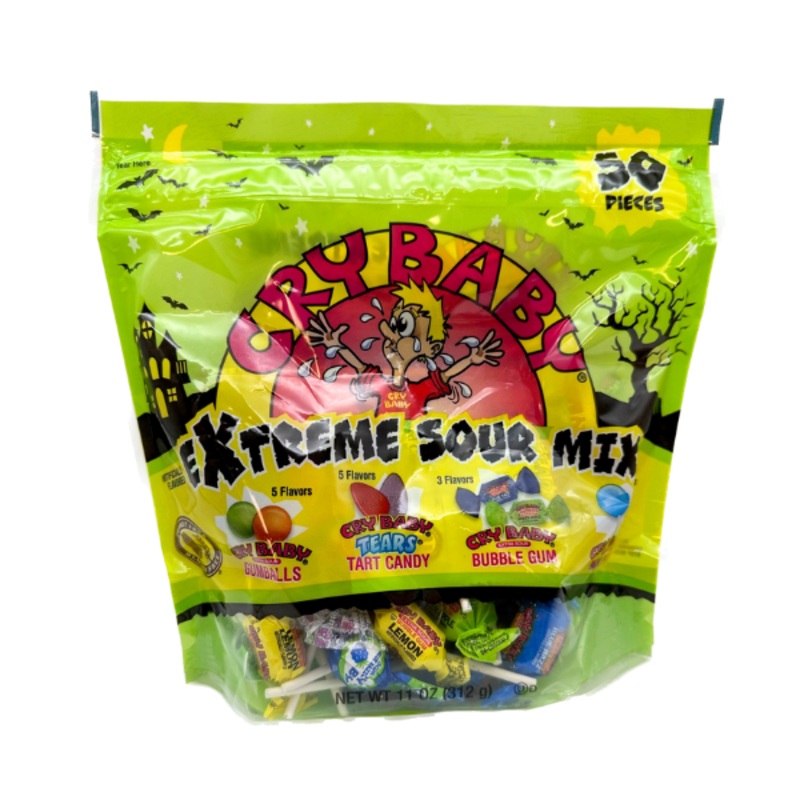 Cry Baby Extreme Sour Mix – 50pc / 11oz