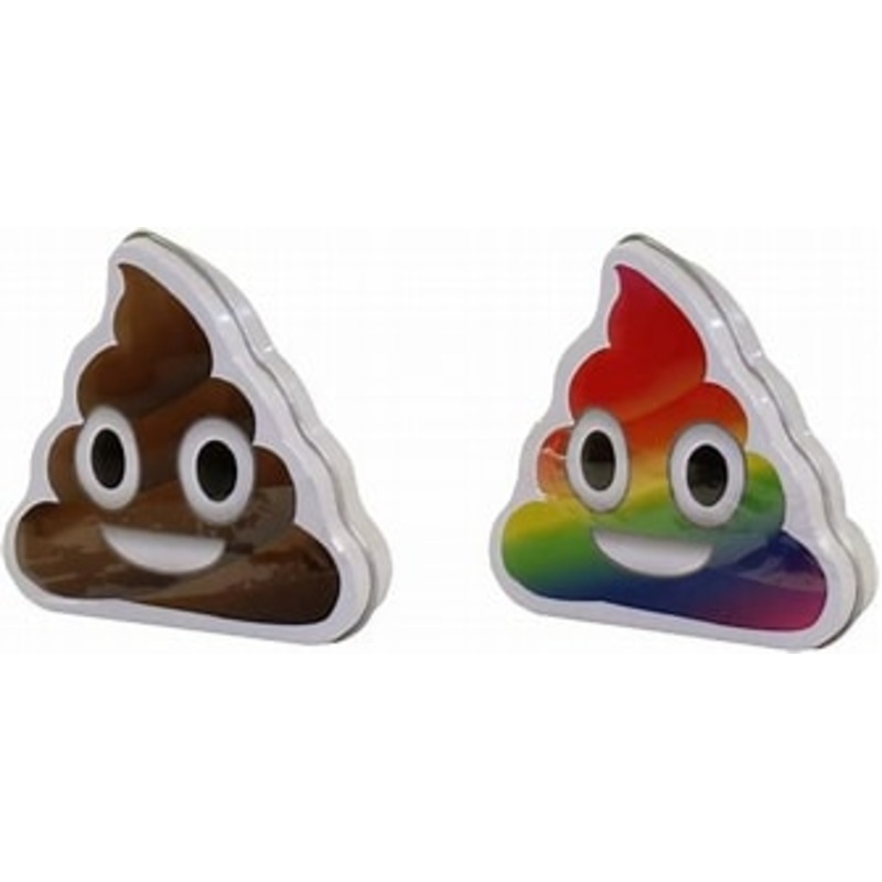 Emoticandy Poop Tin with Candy