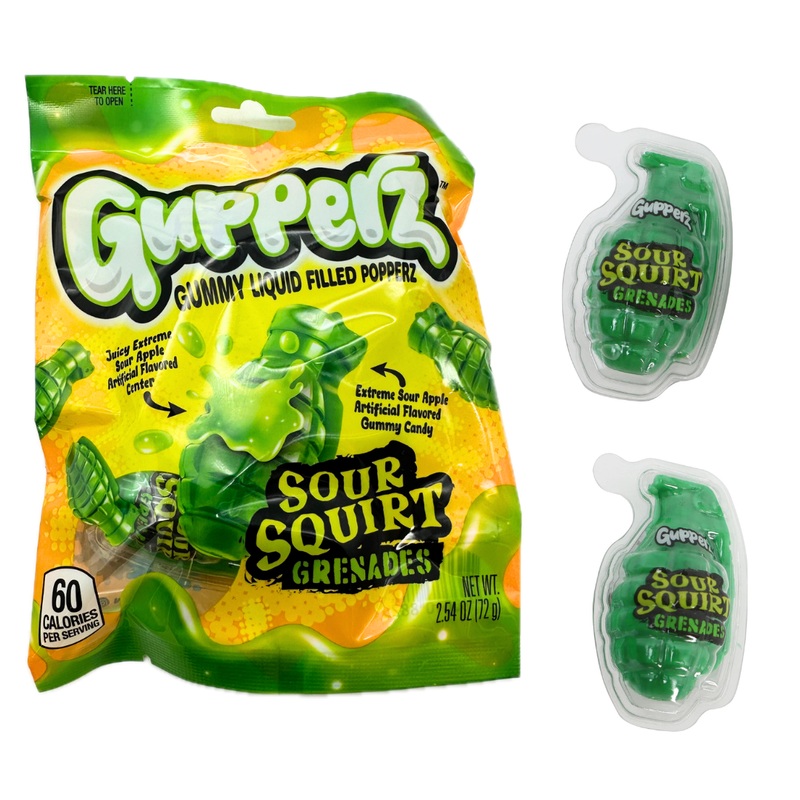 Gupperz Sour Squirt Grenade – 2.54oz