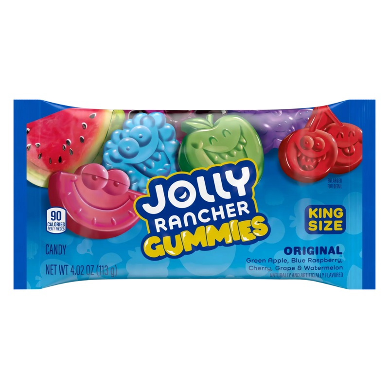 Jolly Rancher Original Gummies King Size – 4.02oz / 12ct