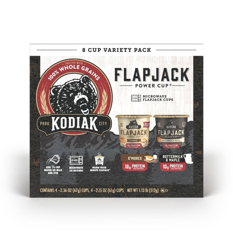 Kodiak Cakes Flapjack Power Cups, Variety Pack, 8 pk.