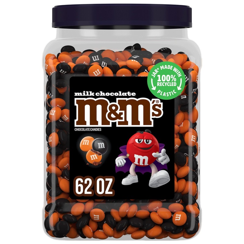 M&M’S Milk Chocolate Halloween Candy, 62 oz.