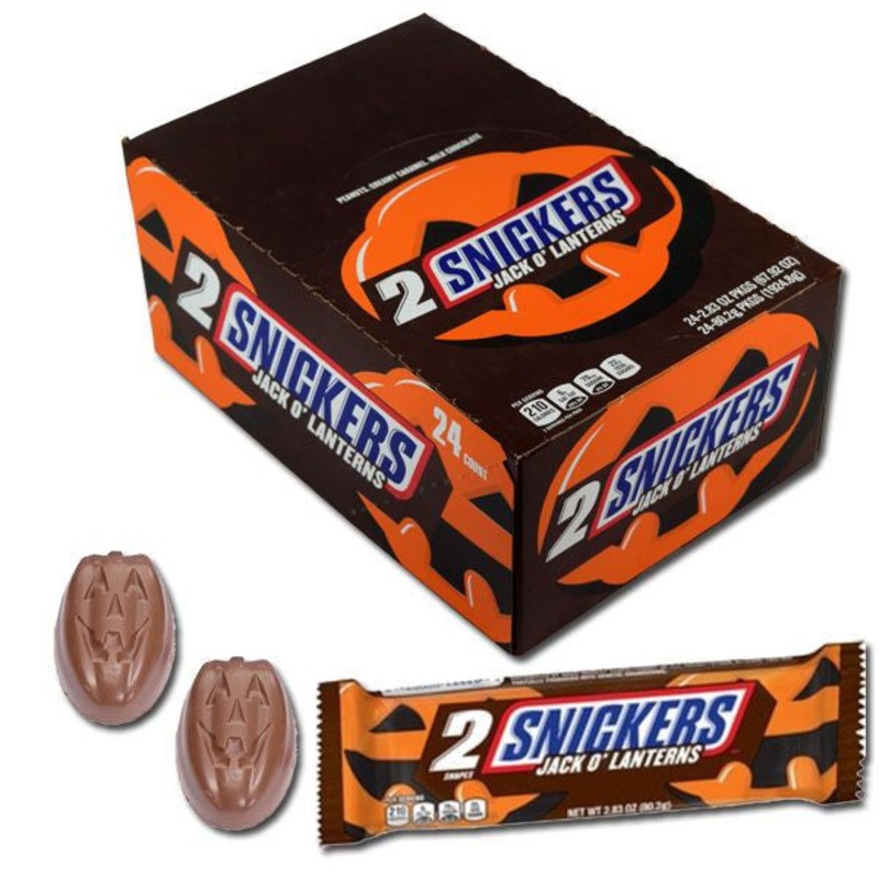 Snickers Pumpkins King Size 24 Count