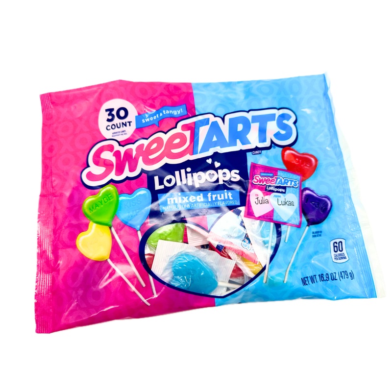 SweeTarts Valentine’s Day Lollipops – 30ct
