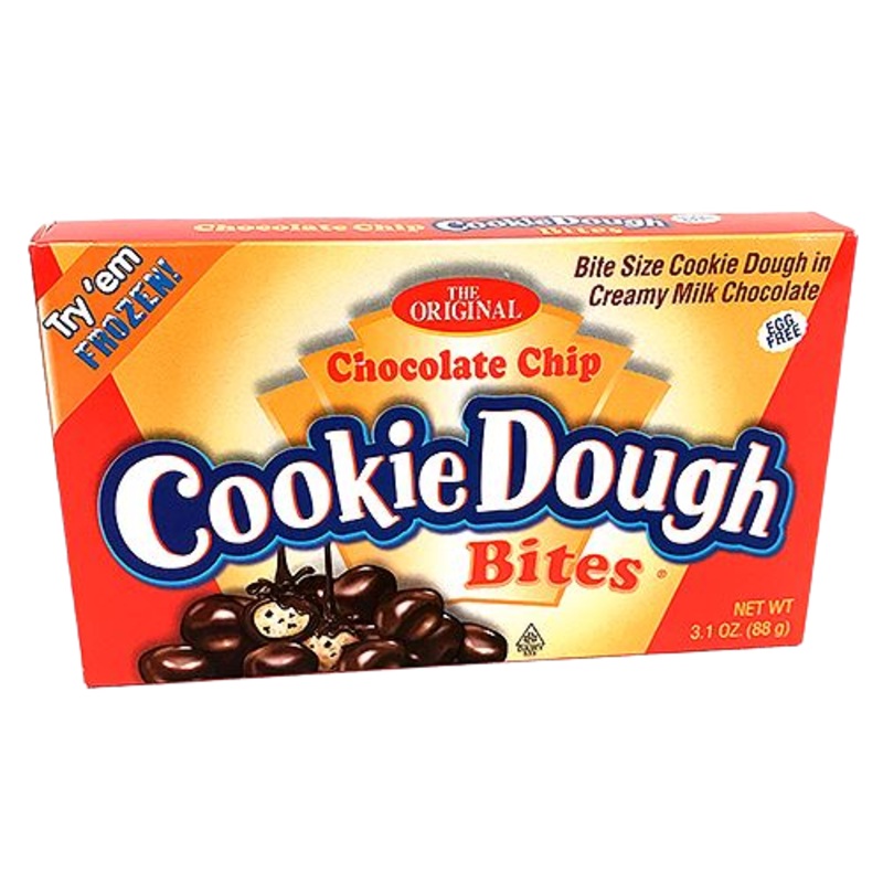 The Original Chocolate Chip Cookie Dough Bites – 3.1-oz. Theater Box