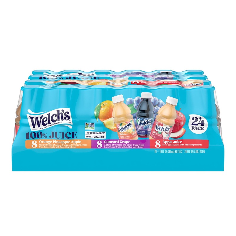 Welch’s 100% Juice Variety Pack 10 fl. oz., 24 pk.