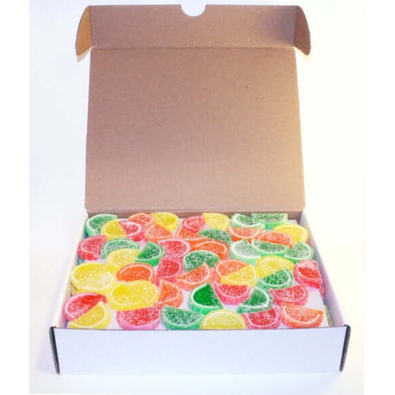 Boston Mini Assorted Fruit Slices Unwrapped 5lb