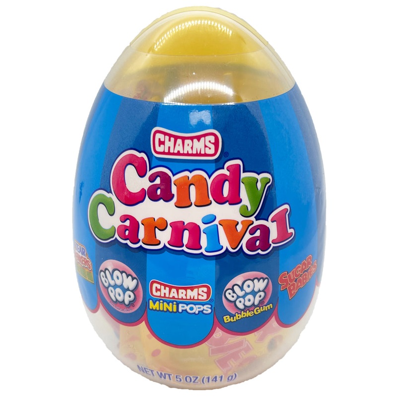 Charms Candy Carnival Filled Jumbo 5 oz. Egg