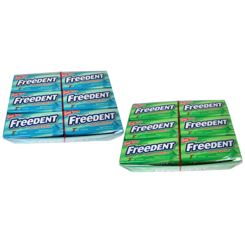 Freedent Gum Bonus Pack 12ct – Choose Flavor