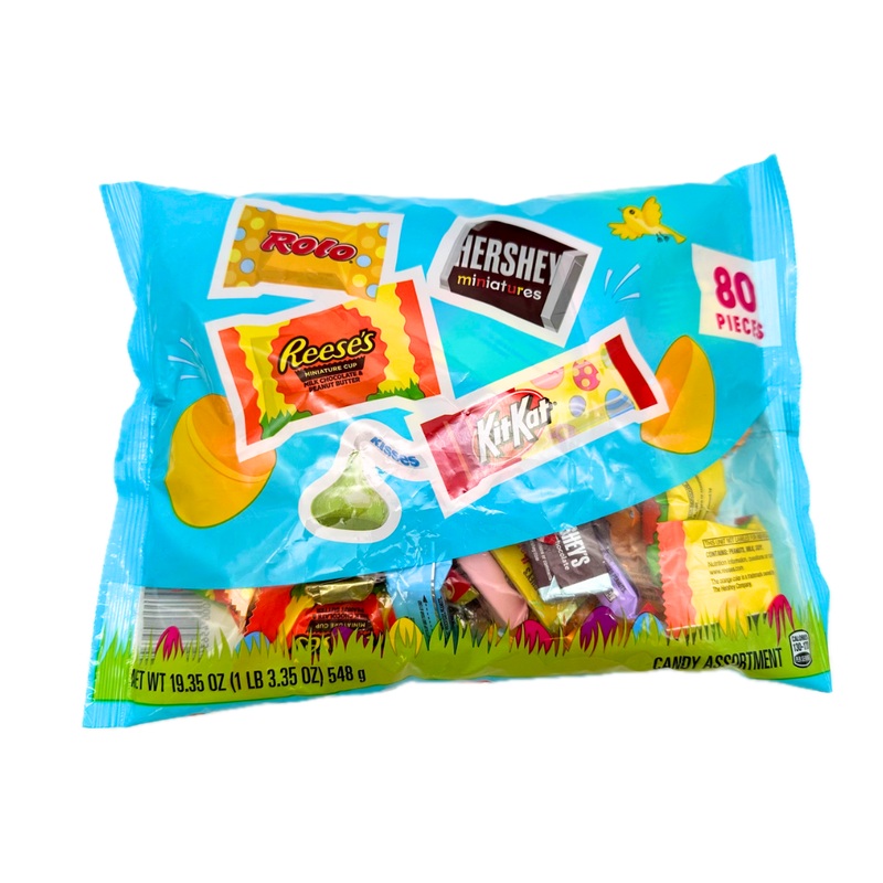 Hershey’s 80 Piece Easter Candy Assortment – 19.35oz