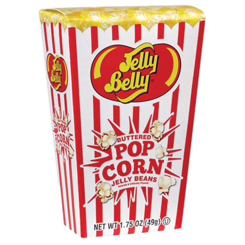Jelly Belly Buttered Popcorn Jelly Beans – 1.75-oz. Box