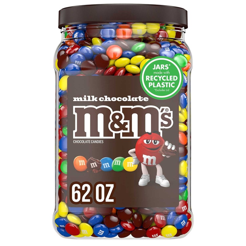 M&M’S Milk Chocolate Candy, 62 oz.