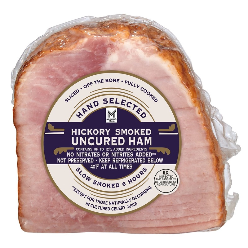 Member’s Mark Uncured Boneless Quarter Sliced Ham, priced per pound