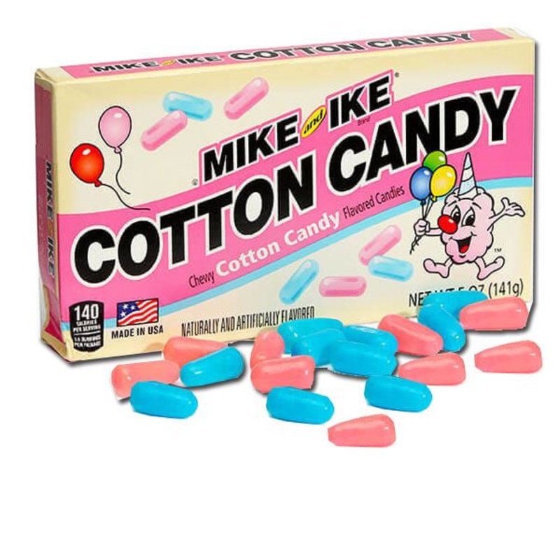 Mike & Ike Cotton Candy – 4.25oz Box