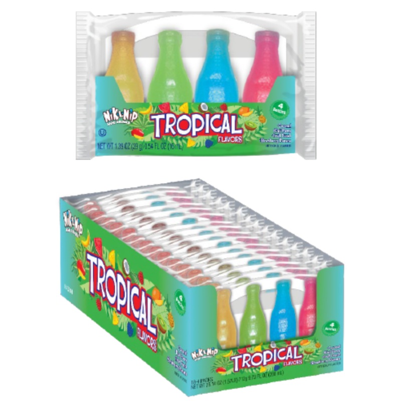 Nik-L-Nip Tropical Flavors – 4pk / 18ct