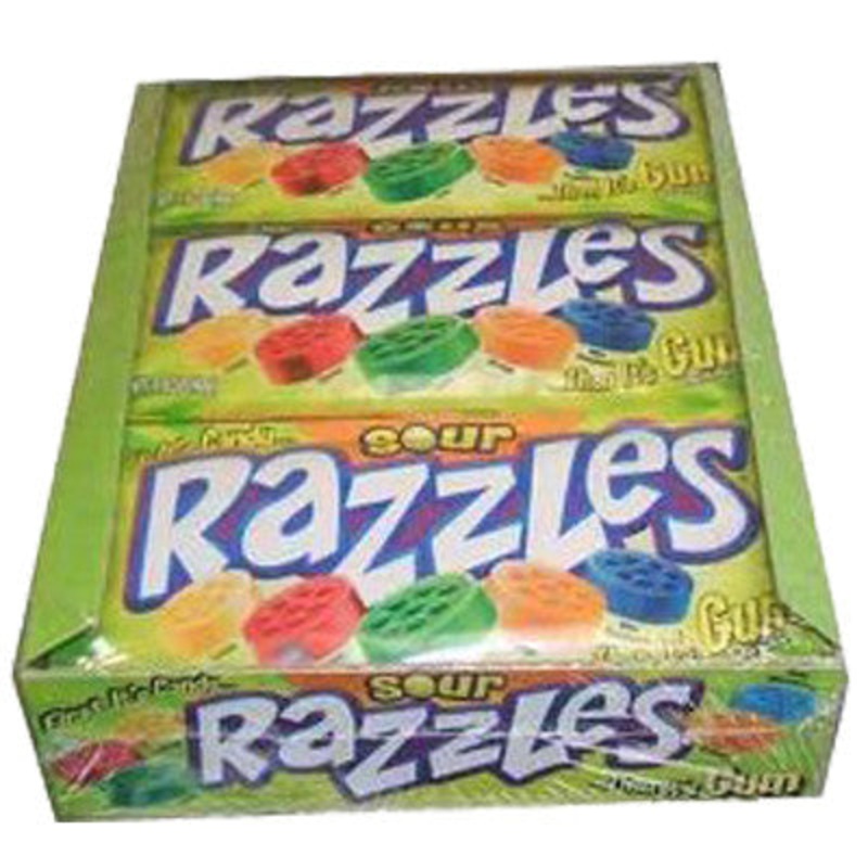 Razzles 24ct Nostalgic Candy – Sour