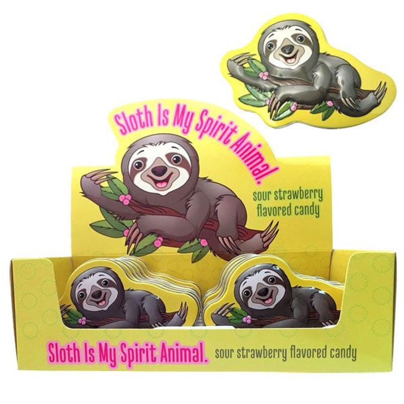 Sloth Spirit Animal Candies 12 Count