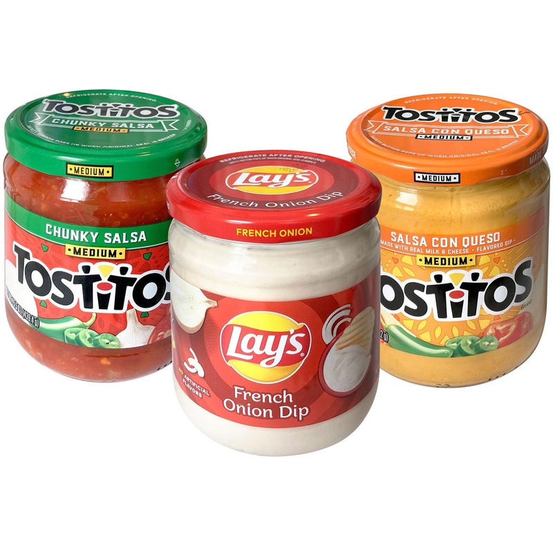 Tostitos Salsa and Lay’s Dip Variety Pack, 15.5 oz., 3 ct.