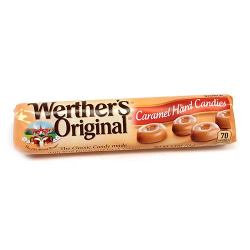 Werther’s Original Caramel Hard Candies – 1.8-oz. Roll