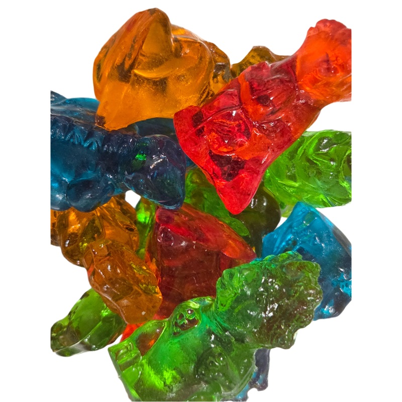 3 D Dinosaur Gummies