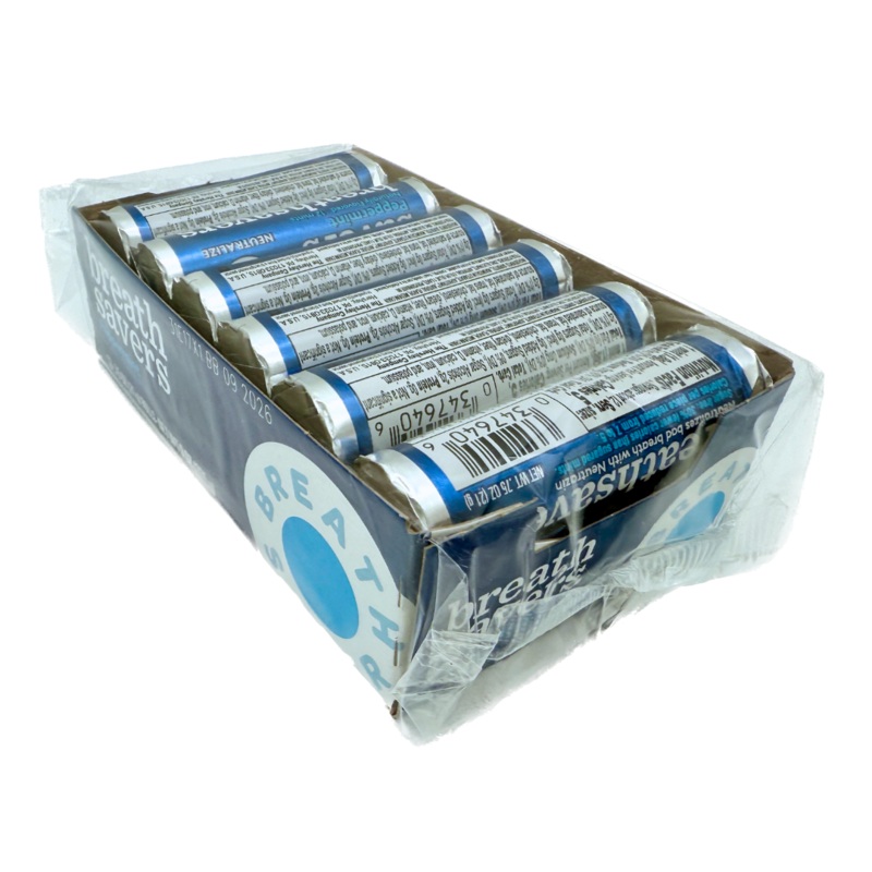 Breath Savers Peppermint Sugar Free Mints – 0.75oz / 12ct